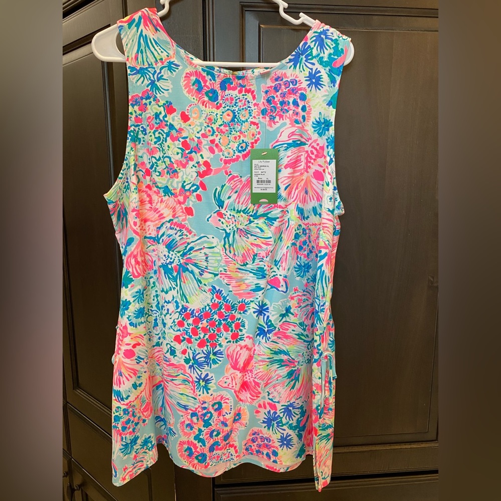 NWT Lilly Pulitzer Donna tunic top size XL